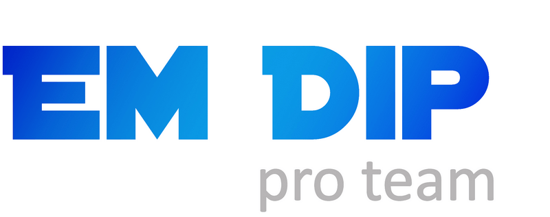 Em Dip pro team logo
